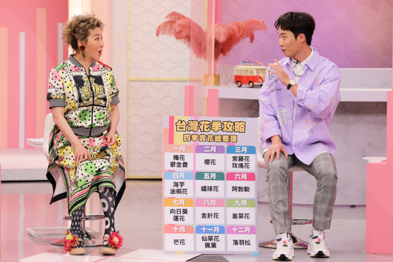 ▲卞慶華分享2022花季攻略
