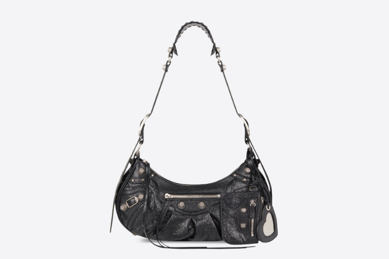 FotoJet (6) - FotoJet (6).jpg ▲BALENCIAGA Le Cagole 黑色小羊皮肩下包 ,NT. 59,900