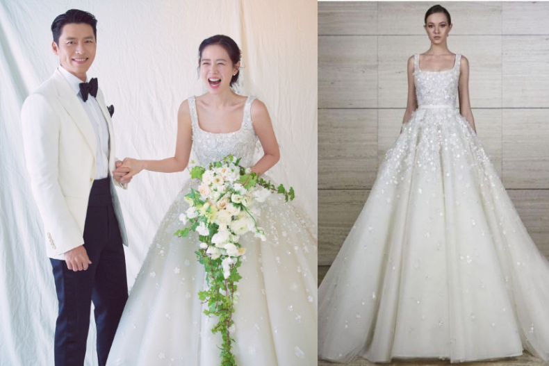 FotoJet (10) - FotoJet (10).jpg ▲孫藝珍穿上Elie Saab 2022春季系列