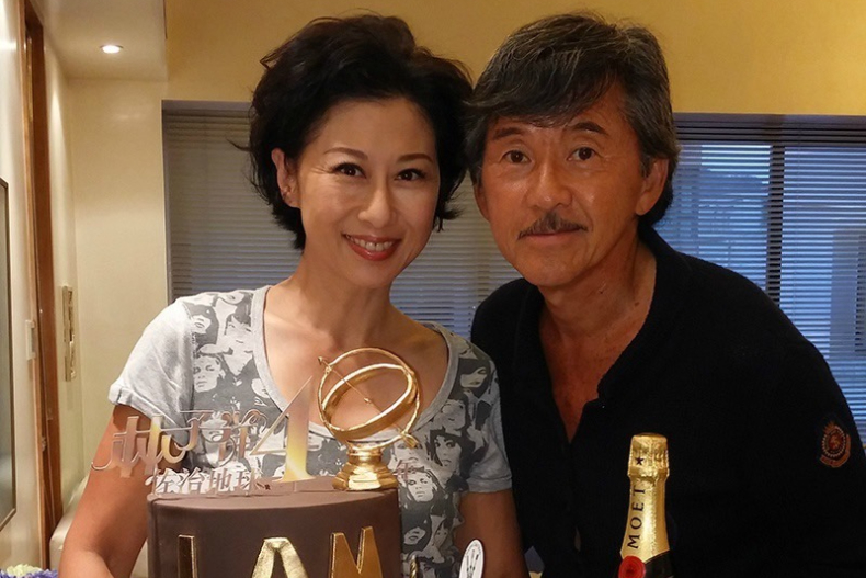 ▲葉蒨文與老公林子祥