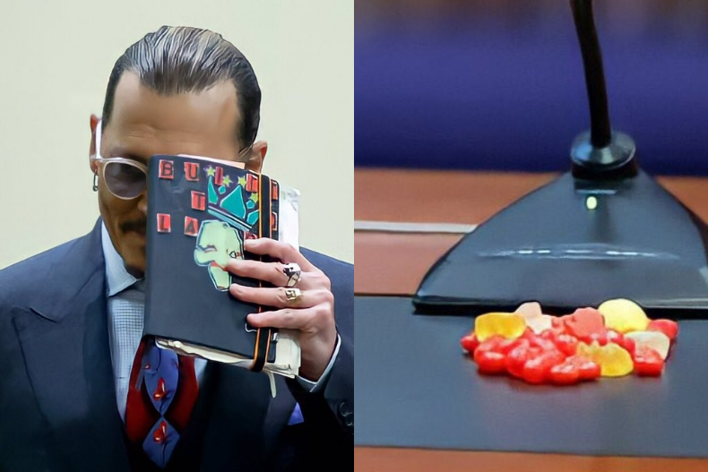 強尼戴普家暴官司變搞笑劇！羊駝、GG都被討論，強尼笑到趴桌，安柏要求撤訴訟