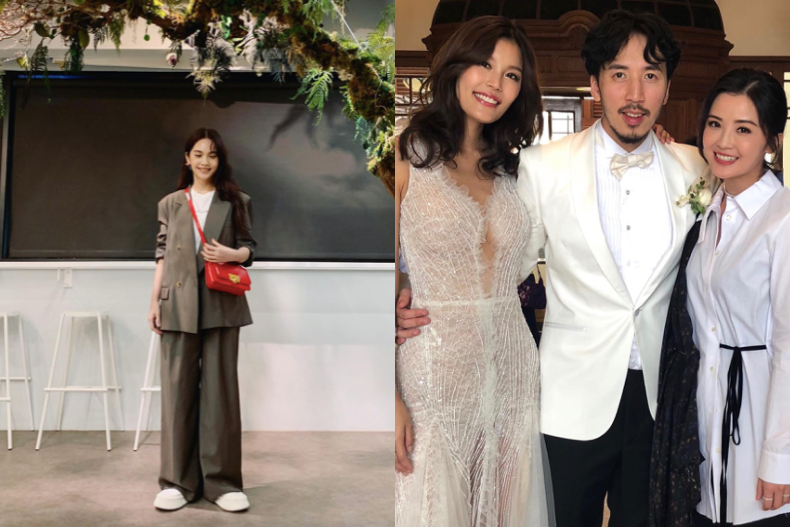 ▲楊丞琳／阿Sa婚禮穿搭
