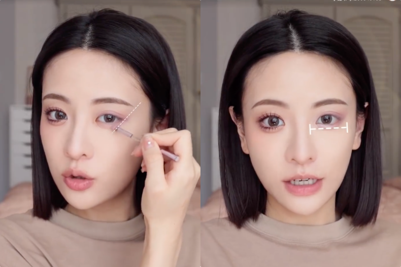 新手也能秒學會！簡單6步驟完成兩種不同眼妝：顯嫩圓眼vs桃花長眼