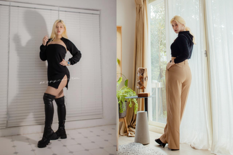 ▲微肉女生要特別選挑衣服的顏色