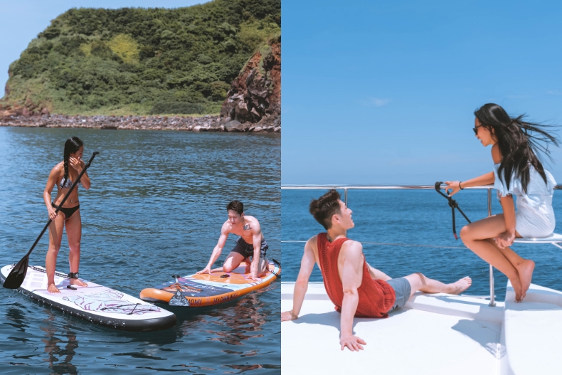 乘風破浪！全台9個「豪華遊艇」包船推薦：宜蘭牛奶海SUP立槳、海上BBQ、澎湖灣微醺體驗