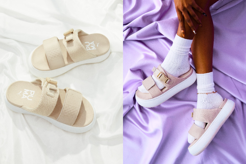 PUMA MAYU SANDAL 厚底涼拖，NT.2,480