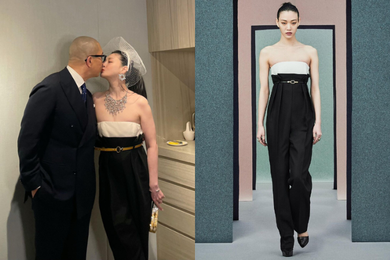 楊紫瓊結婚穿「襯衫」嫁法國尪！2套「非典型婚紗」細節曝光，大S、傳奇超模也這樣穿