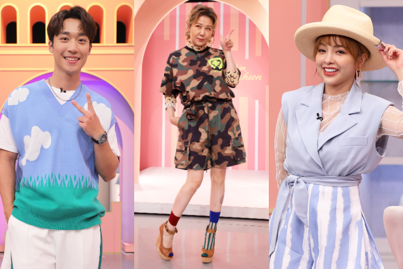 ▲女大主持群：藍心湄、卞慶華、徐凱希
