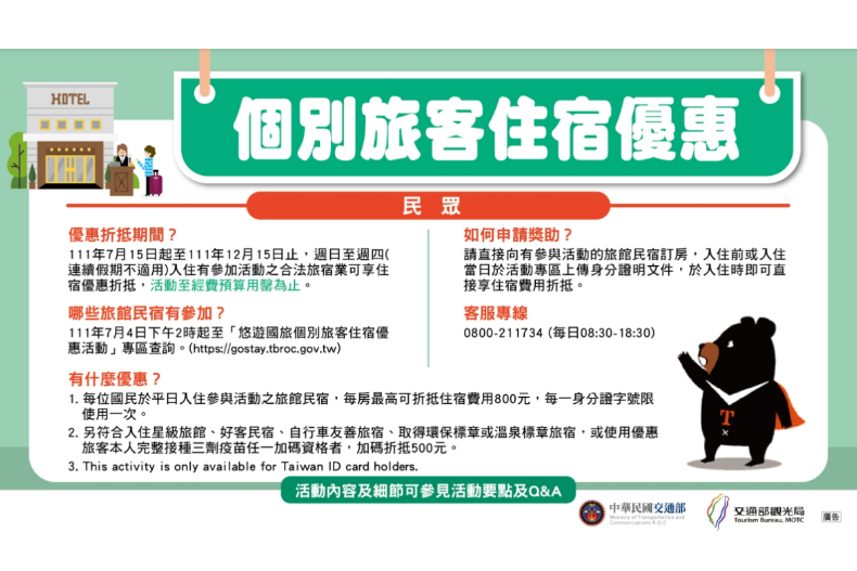 每人最高1300元！「國旅補助」6條件再加碼，7／15上路如何使用？申請流程？8大QA一次看