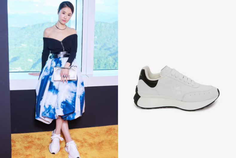 ▲Alexander McQueen Women's Sprint Runner運動鞋，US.830，約NT.24,761