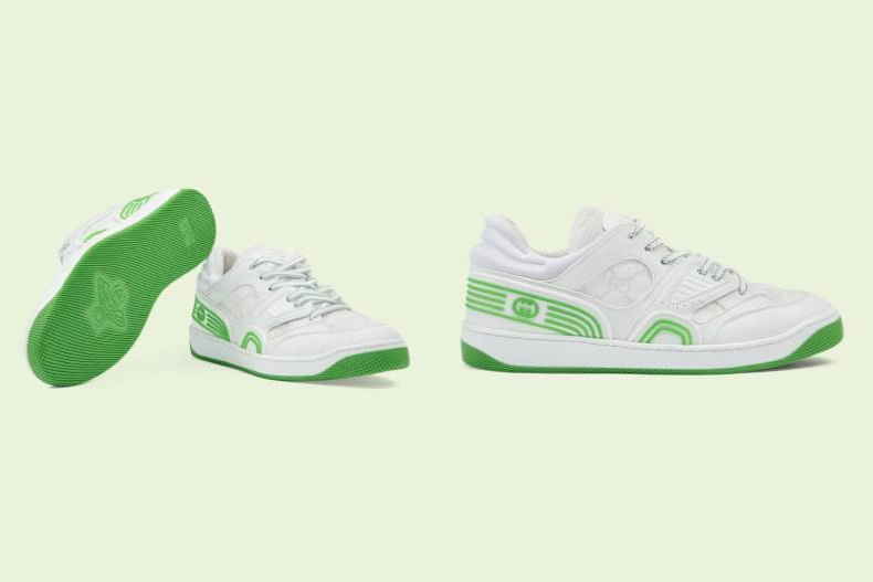 ▲GUCCI Women's Gucci Basket sneaker，US.950，約NT.28,342