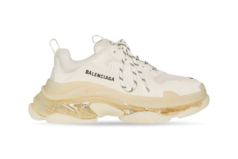 ▲BALENCIAGA TRIPLE S CLEAR SOLE TRAINERS，NT.36,900