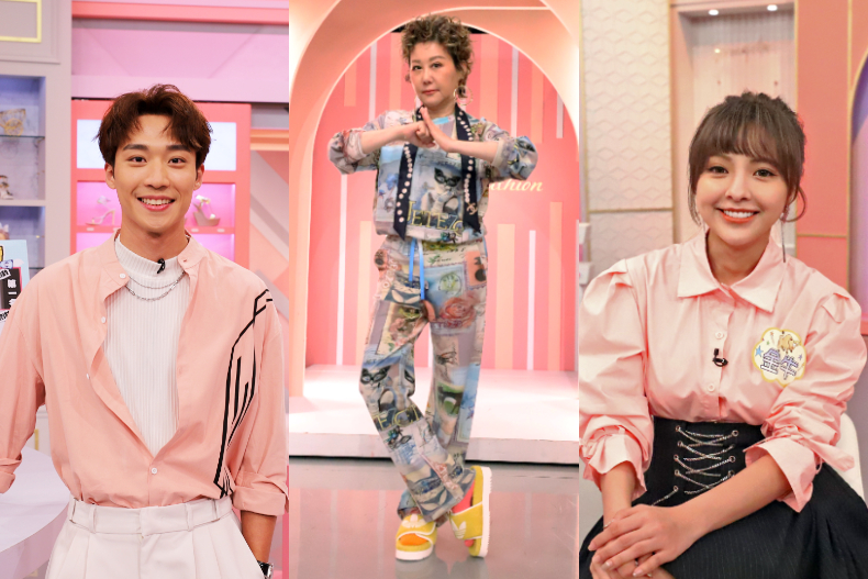 ▲女大主持群：藍心湄、卞慶華、徐凱希