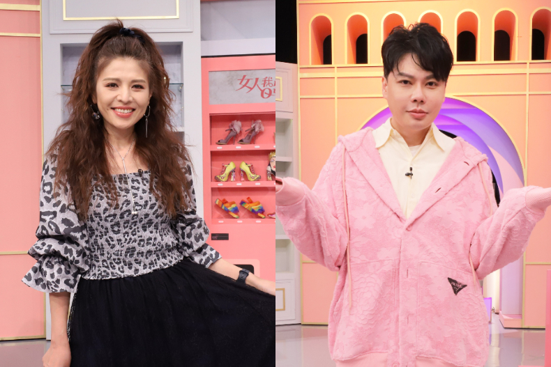 ▲女大達人老師（由左至右）：林葉亭、佑群