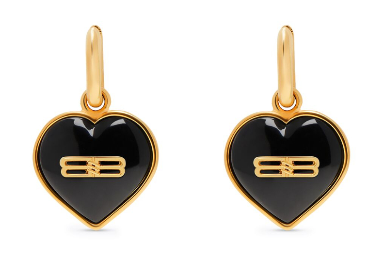 ▲BALENCIAGA BB ICON HEART耳環，NT.4200