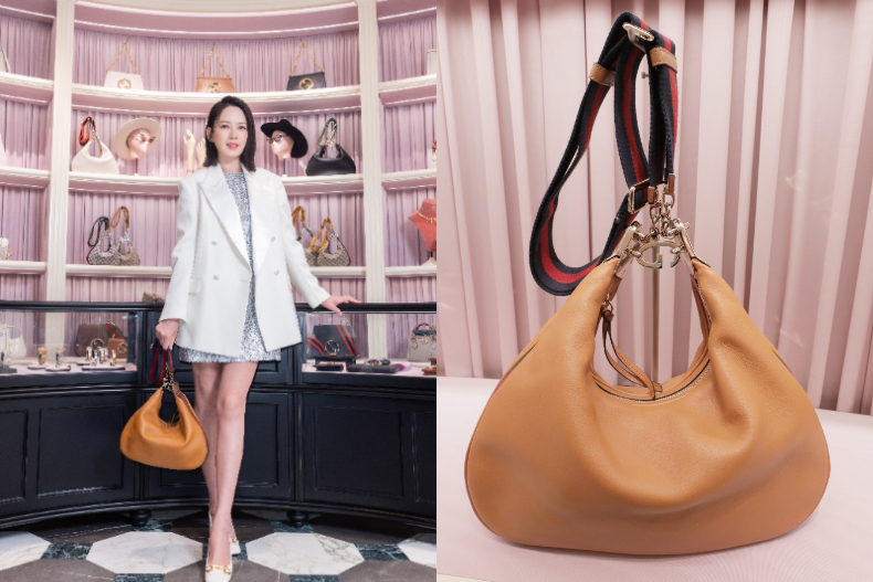 林熙蕾、關穎甜喊：老公買單！GUCCI微風店超好逛～Melody和美寧老師竟看上同咖半月包