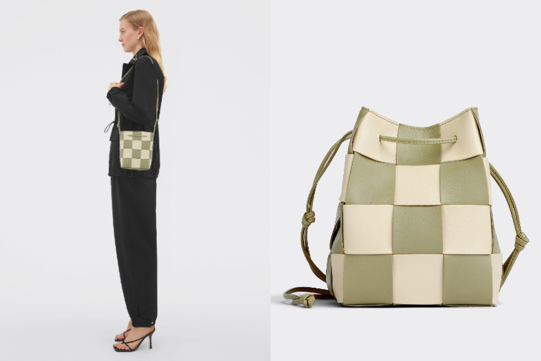 ▲Cassette Bucket Bag，NT.43,900