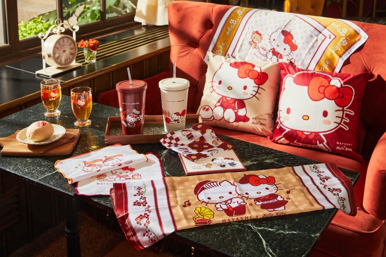 台南林百貨掀可愛復古潮!Hello Kitty玩藝之屋,日式摩登喫茶店登場