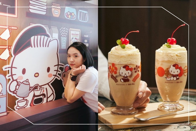 台南林百貨掀可愛復古潮!Hello Kitty玩藝之屋,日式摩登喫茶店登場