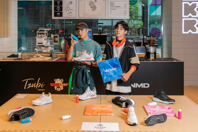 原子少年跨界玩轉新世代多樣生活面貌！NMD＿V3 城市遊牧，聯名台灣5原創品牌 