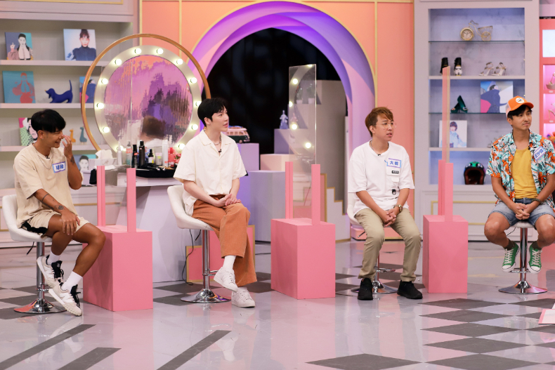 ▲女大來賓(由左至右):璟毅、Ryan、大根、王少偉