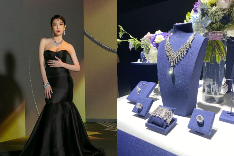De Beer高級珠寶展!實力派戲劇女星蔡淑臻完美演繹光之藝術嶄新巔峰
