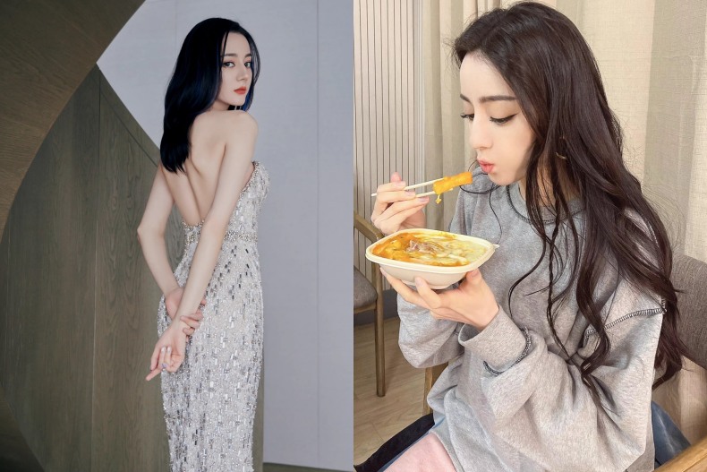 吃不停照樣瘦！迪麗熱巴最新畫報素顏、大露長腿美背，公開「減脂營養餐」食譜