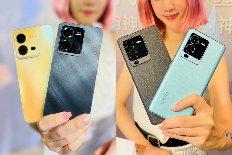 OPPO「 Reno8 Z」夕陽金折射美翻！vivo「V25 5G人像旗艦機」炫目4色