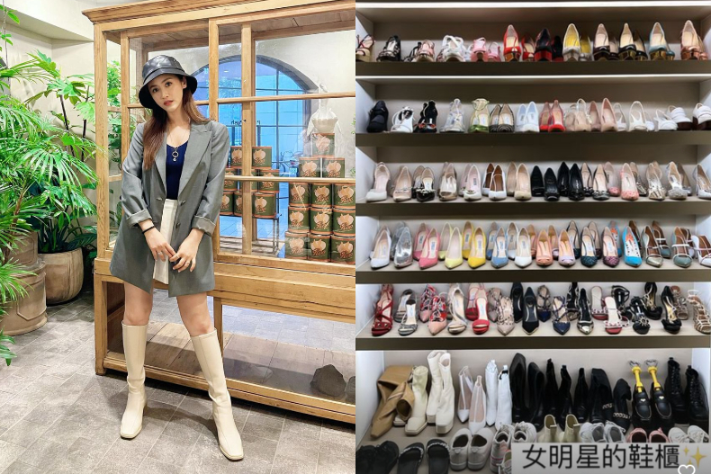 太夢幻！女星「浮誇衣帽間」直擊，王思佳擁香奈兒包牆、她的愛馬仕多到放滿房