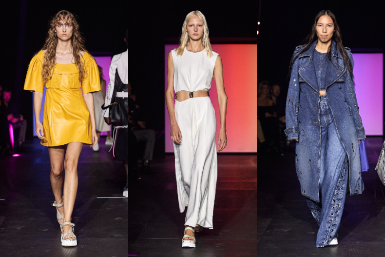 探討「核能」、永續守護地球！Chloé 2023春夏大秀：有如反應爐中的雷射燈光藝術