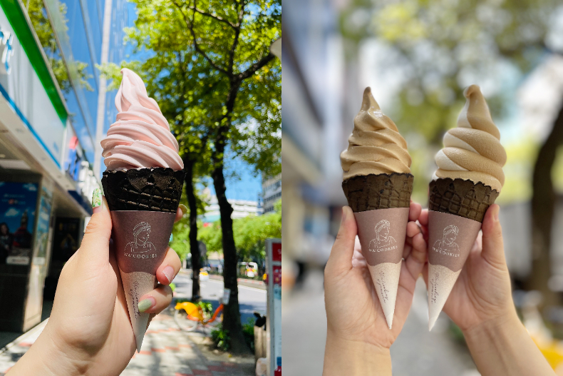 粉紅泡泡「玫瑰起司霜淇淋＋心型甜筒」少女心噴發！全家Ｘ古娃娃4款夢幻霜淇淋必吃