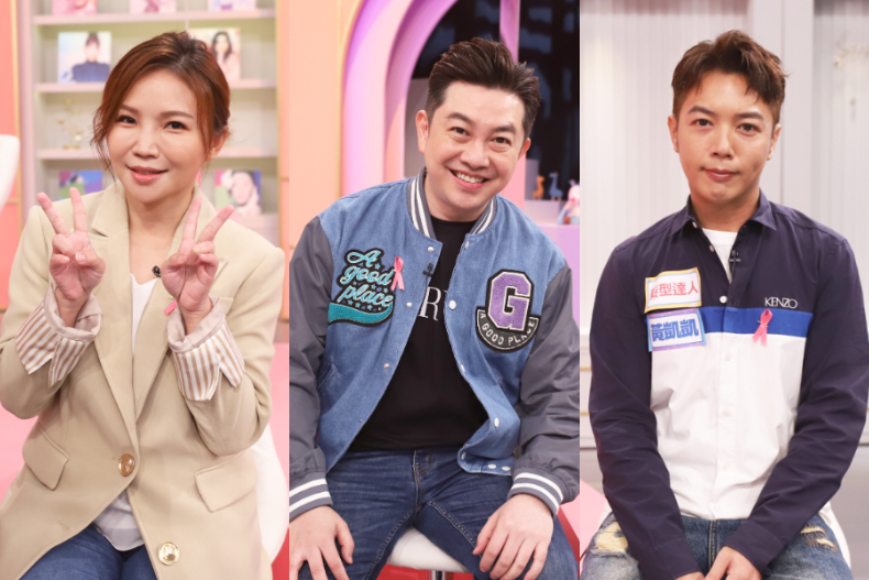 ▲女大達人老師（由左至右）：柳燕、李明川、黃凱凱
