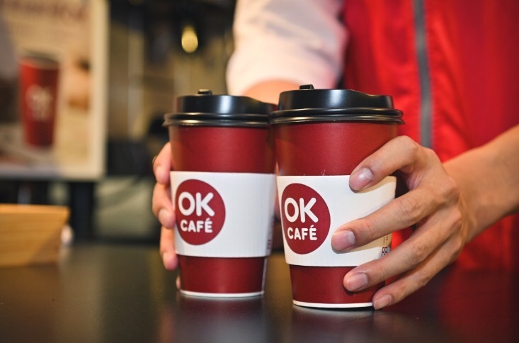 ▲OKmart：咖啡買二送二