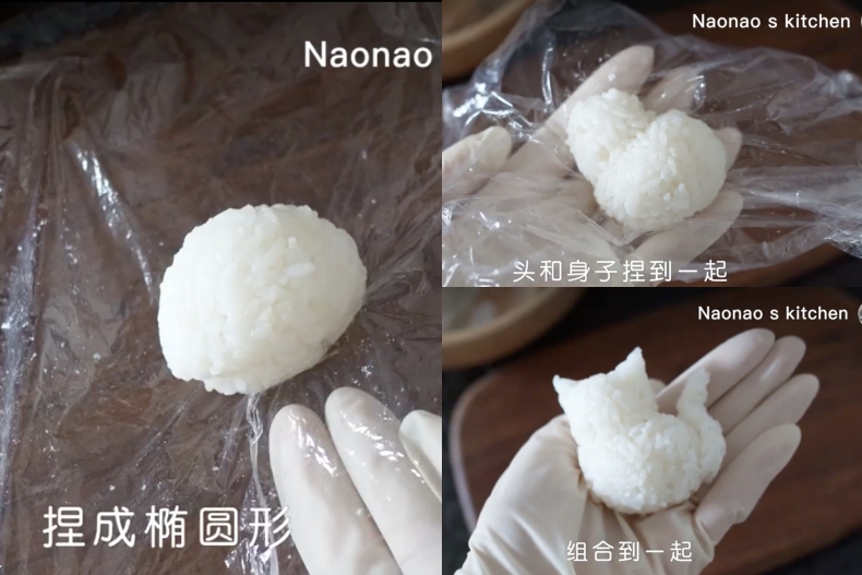 貓奴必學！隔夜飯變身「可愛貓咪壽司」5步驟、不用10分鐘完成療癒的一餐
