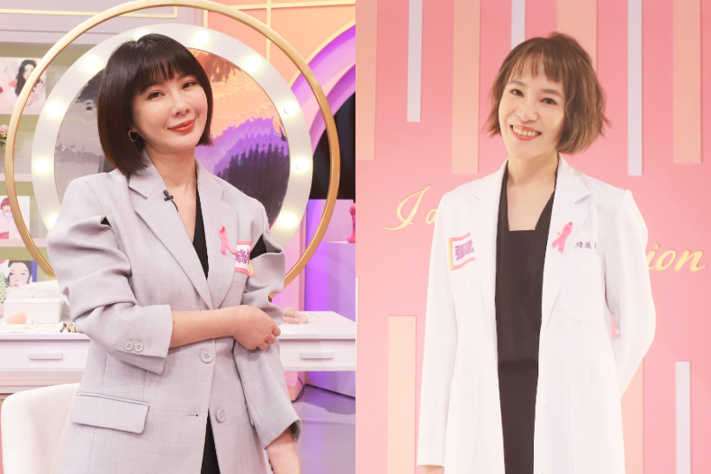 ▲女大達人老師（由左至右）：游絲棋老師、張瑋庭醫生