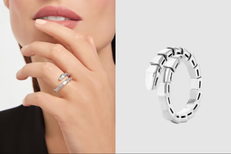 ▲BVLGARI SERPENTI VIPER 戒指，NT.67,300