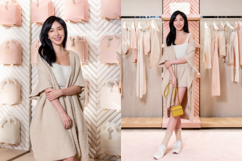 楊謹華愛到想包整組回家！Loro Piana「Cocooning系列期間限定店中店」