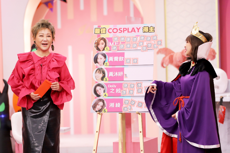 ▲萬聖節最佳Cosplay得主是～～～MEI