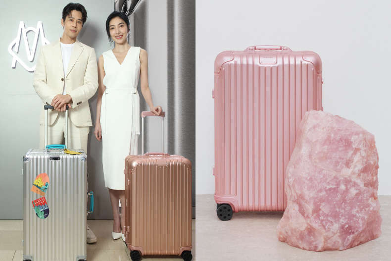 ▲RIMOWA開幕活動邀請品牌好友楊謹華與胡宇威共襄盛舉