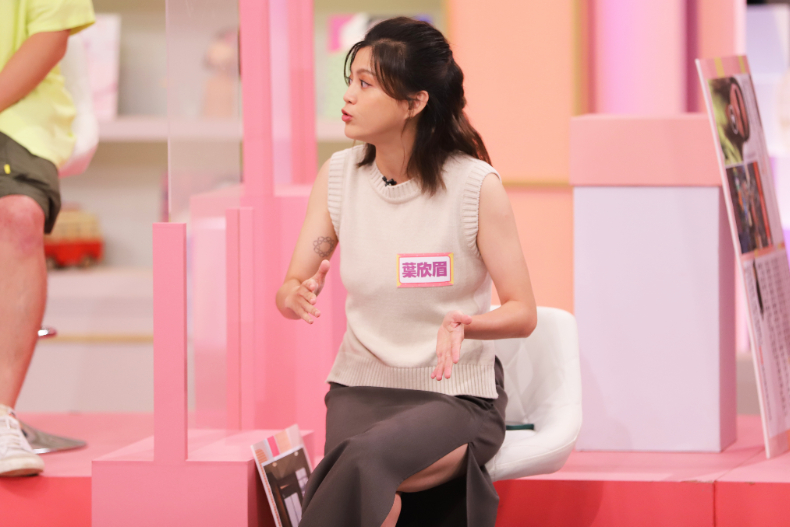 ▲葉欣眉分享自己如何防小人