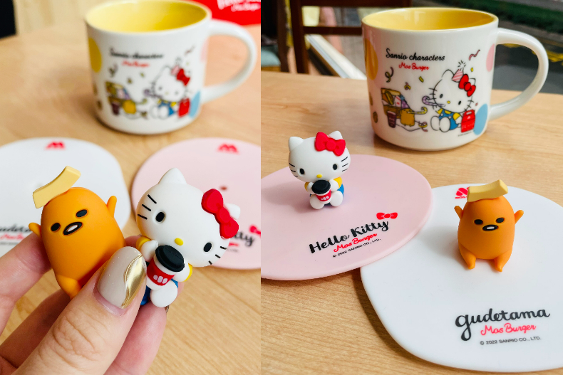 摩斯Ｘ三麗鷗可愛來襲：史上最療癒「蛋黃哥漢堡」、Hello Kitty杯盤、年曆一次看