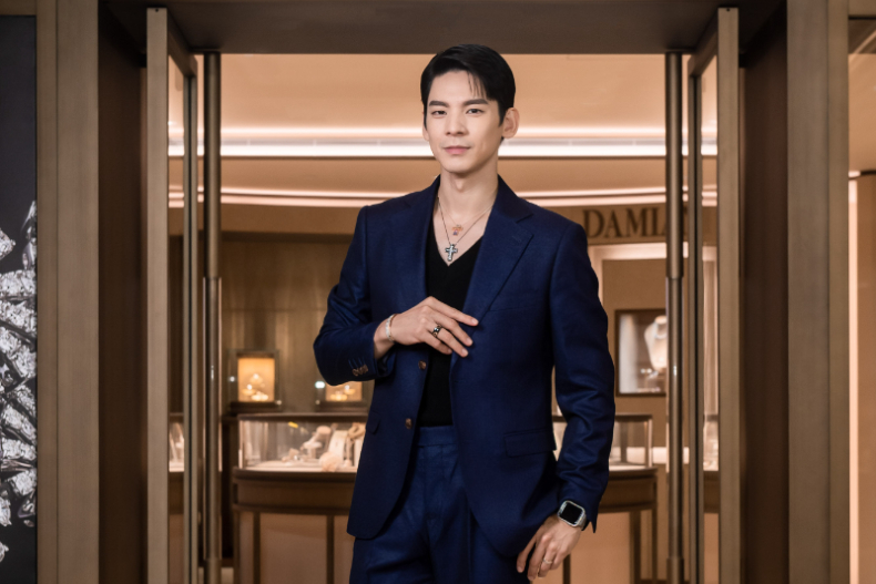 義大利頂級珠寶品牌DAMIANI旗艦店開幕！林柏宏佩戴演繹品牌珍藏系列