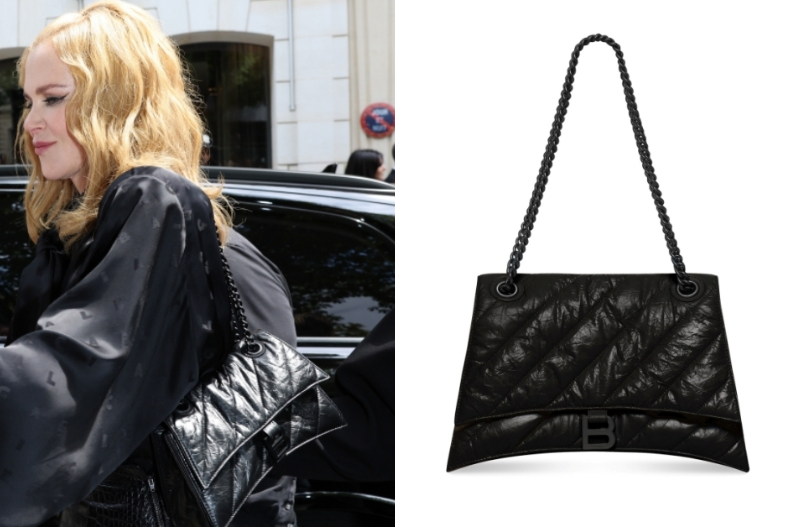▲BALENCIAGA CRUSH中型絎縫鏈帶包，NT.83,200