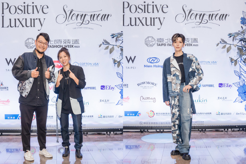 ▲Story Wear 2023永續馬戲團大秀走秀藝人合影