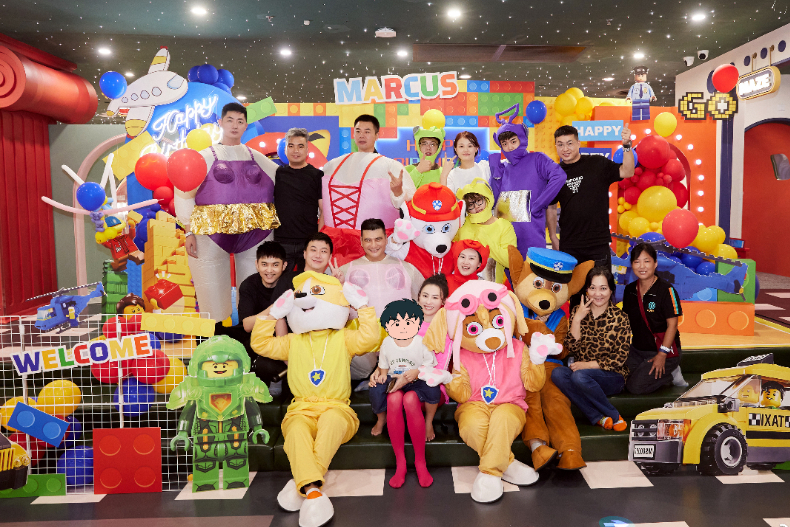 ▲張柏芝幫小兒子Marcus舉辦4歲生日派對