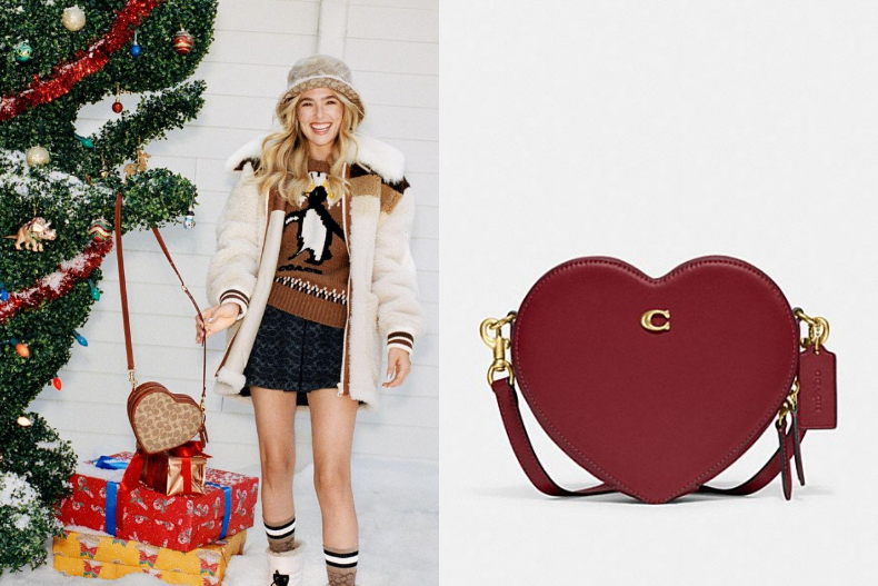 ▲Coach HEART 斜背手袋,NT.14,800