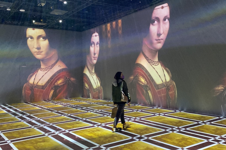 2022年末展覽攻略《達文西光影藝術特展》、《華燈初上》沉浸式劇場