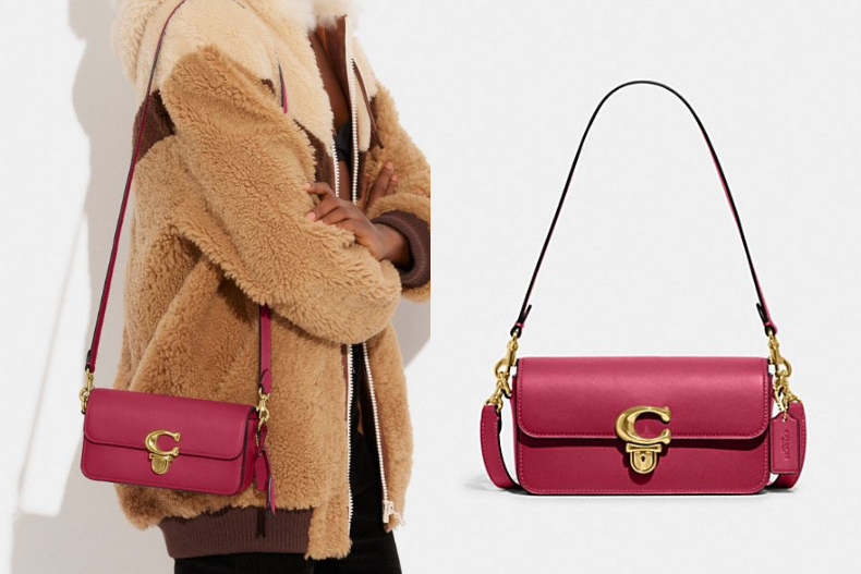 ▲COACH STUDIO BAGUETTE 手袋，NT.16,800