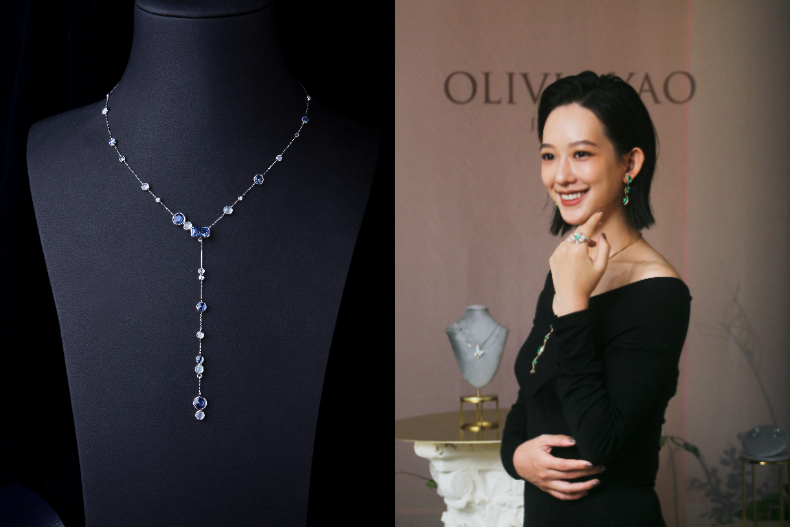 孟耿如仙氣示範!OLIVIA YAO隆重舉辦首場高級珠寶展「The Débutante」