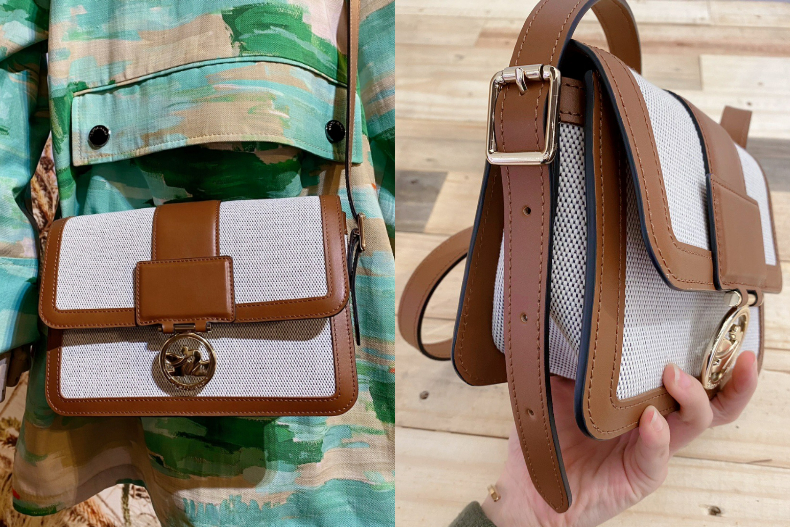 劉品言同款是這咖！LONGCHAMP「高顏值小方包」開箱，甜甜價＋大容量超實用